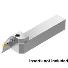 Kennametal - External Thread, 16mm Max Cut of Depth, 6mm Min Groove Width, 6" OAL, Left Hand Indexable Grooving Cutoff Toolholder - 1" Shank Height x 1" Shank Width, EG0600M06P04 Insert Style, EVSB Toolholder Style, Series Beyond Evolution - Top Tool & Supply