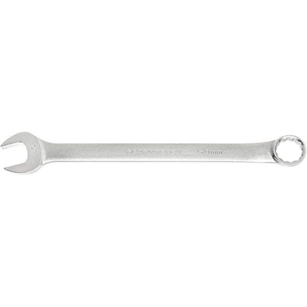 GearWrench - 70mm 12 Point Combination Wrench - 15° Offset Angle, 31.89" OAL, Steel, Satin Finish - Top Tool & Supply