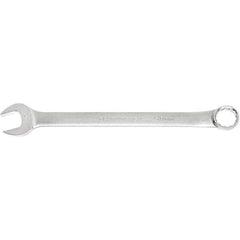 GearWrench - 2-1/4" 12 Point Combination Wrench - 15° Offset Angle, 27.795" OAL, Steel, Satin Finish - Top Tool & Supply