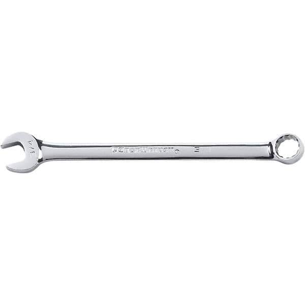 GearWrench - 1-3/16" 12 Point Combination Wrench - 15° Offset Angle, 16.22" OAL, Steel, Satin Finish - Top Tool & Supply