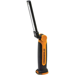 GearWrench - 3.7 Volts, 500 Lumens, Cordless Work Light - Black & Orange, 3 hr on High Setting, 6 hr on Low Setting Run Time - Top Tool & Supply