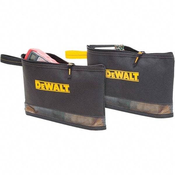 CLC - 6 Pocket Black & Yellow Polyester Tool Bag - 23-3/4" Wide x 9" Deep x 15" High - Top Tool & Supply