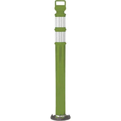 PRO-SAFE - Traffic Barrels, Delineators & Posts Type: Delineator Post Material: Polyethylene - Top Tool & Supply