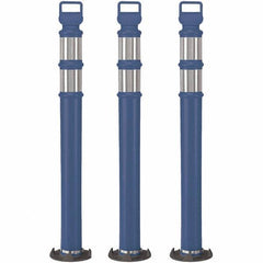 PRO-SAFE - Traffic Barrels, Delineators & Posts Type: Delineator Post Material: Polyethylene - Top Tool & Supply