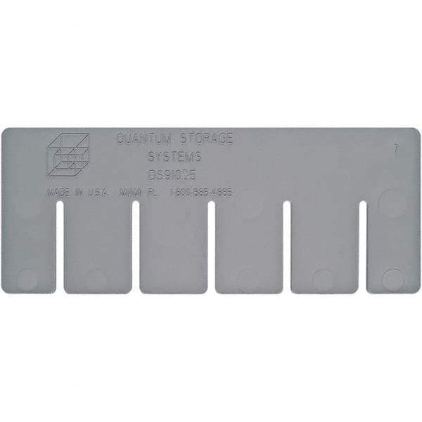 Quantum Storage - Bin Accessories Type: Bin Divider For Use With: DG91025 - Top Tool & Supply