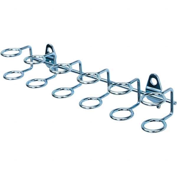 NMC - 1-5/8" Long Multi-ring Tool Holder Pegboard Hook - 1-5/8" Projection, Steel - Top Tool & Supply