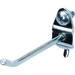 NMC - 2-1/2" Long Pegboard Hook - 2-1/2" Projection, 30° Bend, Steel - Top Tool & Supply