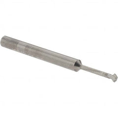 Accupro - 3/32° 3/32" Cut Diam, 0.047" Cut Width, 1/8" Shank, Solid Carbide Double-Angle Cutter - Top Tool & Supply