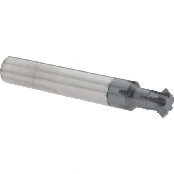 Accupro - 3/8° 3/8" Cut Diam, 1/8" Cut Width, 3/8" Shank, Solid Carbide Double-Angle Cutter - Top Tool & Supply