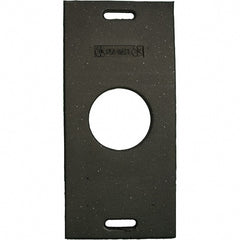 PRO-SAFE - 30" Wide x 2" High Recycled Rubber Channelizer Base - Top Tool & Supply