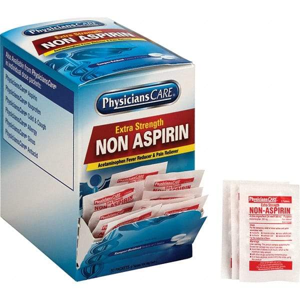 PRO-SAFE - Non-Aspirin Tablets - Headache & Pain Relief - Top Tool & Supply