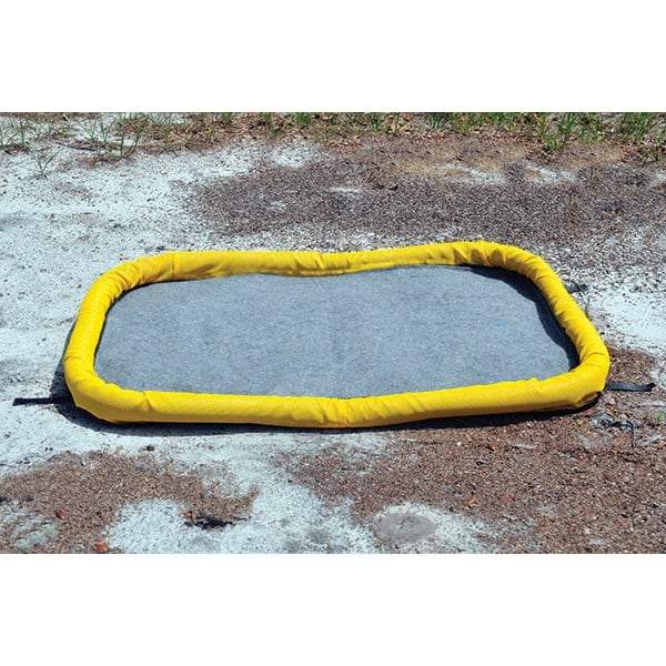 UltraTech - 3.3 Gal Capacity per Package, Stormwater Pad - 60" Long x 48" Wide, Gray, Recycled Fibers - Top Tool & Supply