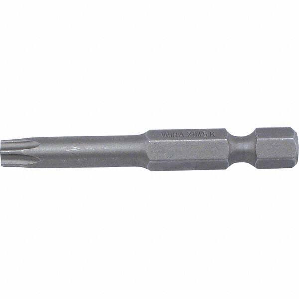 Wiha - T20 Power Bit - 1/4" Drive, 2" OAL - Top Tool & Supply