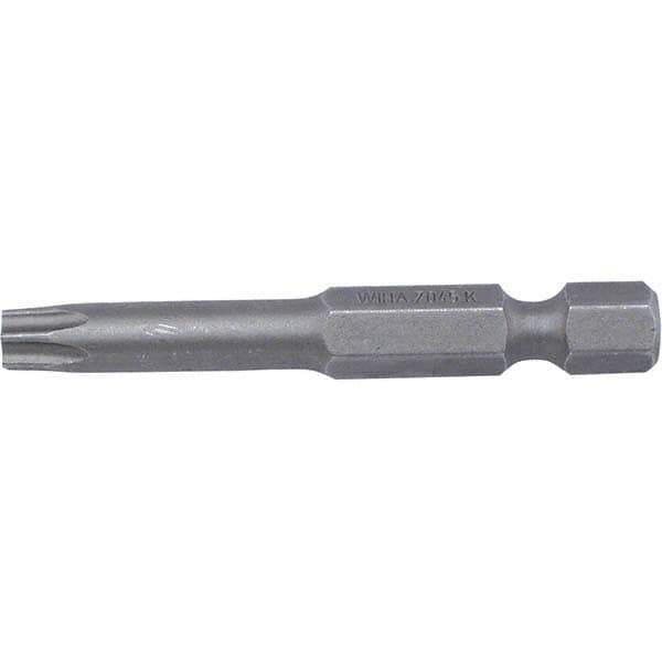 Wiha - T8 Power Bit - 1/4" Drive, 2" OAL - Top Tool & Supply