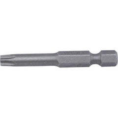 Wiha - T30 Power Bit - 1/4" Drive, 2" OAL - Top Tool & Supply