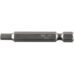 Wiha - 0.14" Power Bit - 1/4" Drive, 2" OAL - Top Tool & Supply