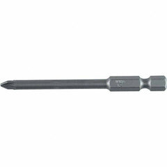 Wiha - PZ.0 Power Bit - 1/4" Drive, 2-3/4" OAL - Top Tool & Supply