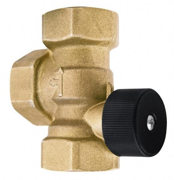 Bell & Gossett - 1-1/4" Pipe, Brass Manually Operated Plumbing Valve - Buna Seal, FNPT - Top Tool & Supply