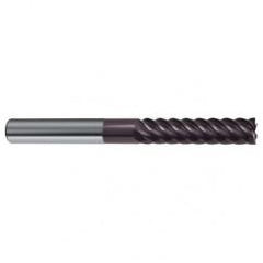 5/8" Dia. - 5" OAL - 45° Helix Firex Carbide End Mill - 6 FL - Top Tool & Supply