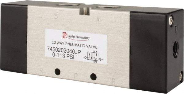 PRO-SOURCE - Specialty Air Valves Valve Type: 5-Way, 2 Position Actuator Type: Pneumatic Double Acting - Top Tool & Supply