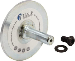 Tanis - 1/4" Arbor Hole to 3/4" Shank Diam Drive Arbor - For 10, 12 & 14" Tanis Disc Brushes, Flow Through Spindle - Top Tool & Supply