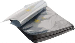 Value Collection - 10" Long x 8" Wide, 3 mil Thick, Clear Metalized Static Shield Bag - Metal-In - Top Tool & Supply