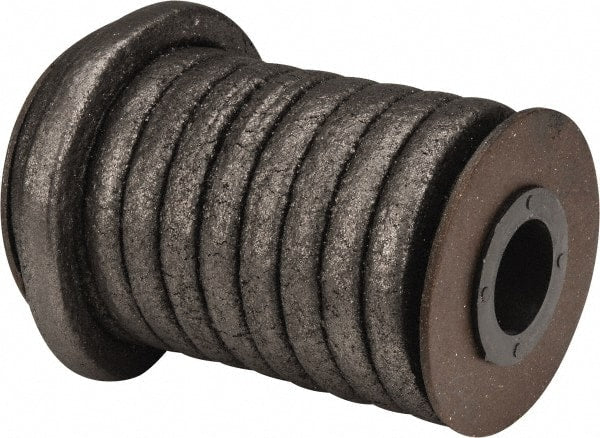 Made in USA - 3/8" x 12.4' Spool Length, Graphite Impregnated Aramid Compression Packing - Top Tool & Supply