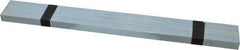 Made in USA - 12" Long x 7/16" High x 7/16" Wide, Zinc-Plated Oversized Key Stock - C1018 Steel - Top Tool & Supply