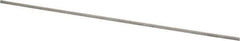 Made in USA - 12" Long x 1/8" High x 1/8" Wide, Undersized Key Stock - 18-8 Stainless Steel - Top Tool & Supply