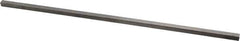Made in USA - 12" Long x 1/4" High x 1/4" Wide, Undersized Key Stock - 18-8 Stainless Steel - Top Tool & Supply