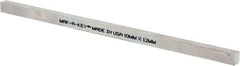 Value Collection - 12" Long, Zinc-Plated Oversized Key Stock - C1045 Steel - Top Tool & Supply