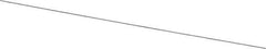 Value Collection - 20 Gage, 0.045 Inch Diameter x 1 Ft. Long, High Carbon Steel, Cut and Straightened Music Wire - ASTM A228 - Top Tool & Supply