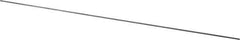 Value Collection - 26 Gage, 0.063 Inch Diameter x 1 Ft. Long, High Carbon Steel, Cut and Straightened Music Wire - ASTM A228 - Top Tool & Supply