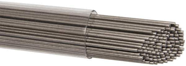 Value Collection - 15 Gage, 0.035 Inch Diameter x 1 Ft. Long, 302/304 Cut and Straightened Music Wire - ASTM A580 - Top Tool & Supply