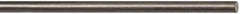 Value Collection - 21 Gage, 0.047 Inch Diameter x 1 Ft. Long, 302/304 Cut and Straightened Music Wire - ASTM A580 - Top Tool & Supply