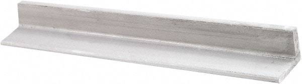 Value Collection - 3/16 Inch Thick x 1-1/4 Inch Wide, Aluminum Solid Angle - 48 Inch Long, Alloy 6061 - Top Tool & Supply