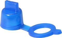 Caplugs - Grease Fitting Cap - Blue, 100 Pieces - Top Tool & Supply