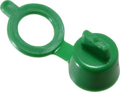 Caplugs - Grease Fitting Cap - Green, 100 Pieces - Top Tool & Supply