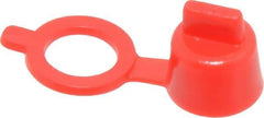 Caplugs - Grease Fitting Cap - Red, 100 Pieces - Top Tool & Supply