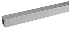 Value Collection - 2 Inch Square x 72 Inch Long, Aluminum Square Tube - 1/8 Inch Wall Thickness, Alloy 6063 - Top Tool & Supply