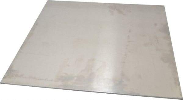 Value Collection - 1/8 Inch Thick x 12 Inch Wide x 12 Inch Long, Aluminum Sheet - Alloy 5052-H32 - Top Tool & Supply