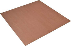 Value Collection - 0.064 Inch Thick x 12 Inch Square, Copper Sheet - Alloy 101 OFHC - Top Tool & Supply