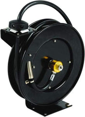 T&S Brass - 35' Spring Retractable Hose Reel - 300 psi, Hose Included - Top Tool & Supply