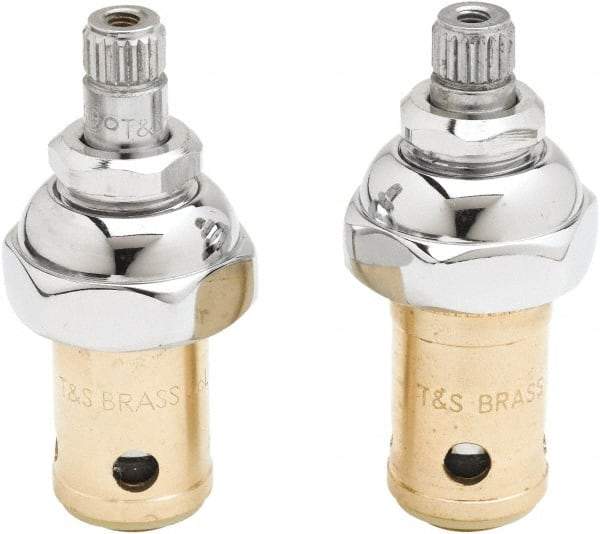 T&S Brass - 2 Pieces Two Handle Faucet Faucet Repair Kit - Complete Two Handle Repair Kit Style - Top Tool & Supply