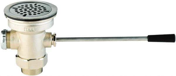 T&S Brass - Drain Component - Includes Waste Drain Valve and Adapter - Top Tool & Supply