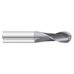 15/64 x 3/4 x 2-1/2 2 Flute Ball Nose  End Mill- Series 3215SD - Top Tool & Supply