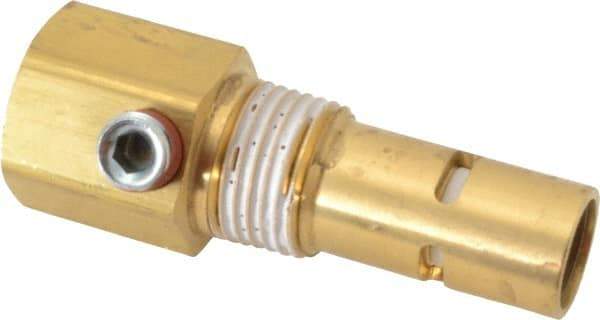 Conrader - 1/2 x 1/2" Brass Check Valve - In-Tank, FNPT x MNPT - Top Tool & Supply