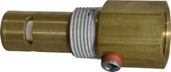 Conrader - 3/4 x 3/4" Brass Check Valve - In-Tank, FNPT x MNPT - Top Tool & Supply