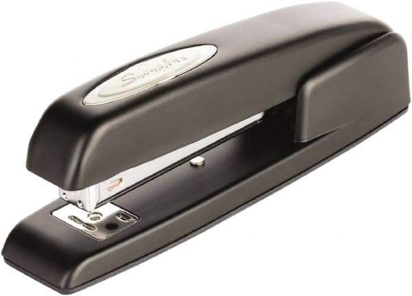 Swingline - 25 Sheet Full Strip Desktop Stapler - Black - Top Tool & Supply