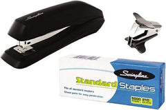 Swingline - 15 Sheet Full Strip Desktop Stapler - Black - Top Tool & Supply